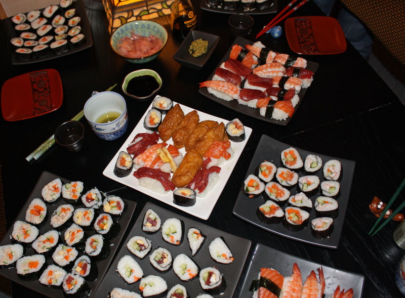 Sushi zu Hause Sushi zu Hause