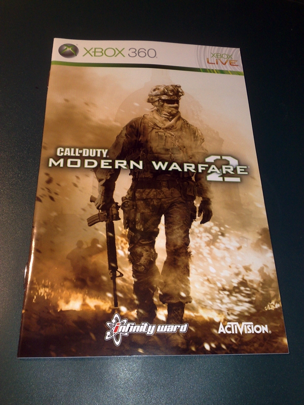 Call of Duty: Modern Warfare 2 Manual