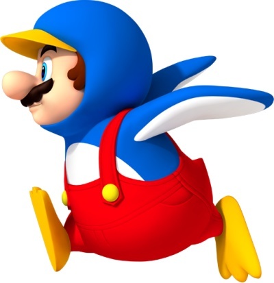 Pinguin Mario