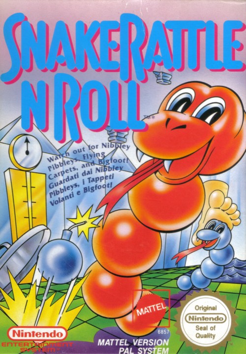Snake Rattle N Roll NES