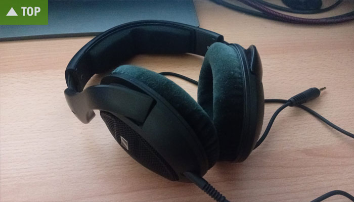 Foto von einem Over-Ear-Kopfhörer