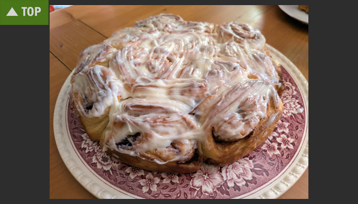 Leckere Zimtschnecken