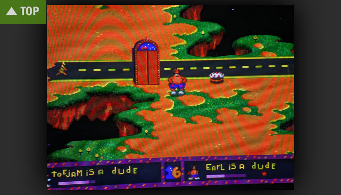 Bildschirmfoto von ToeJam & Earl