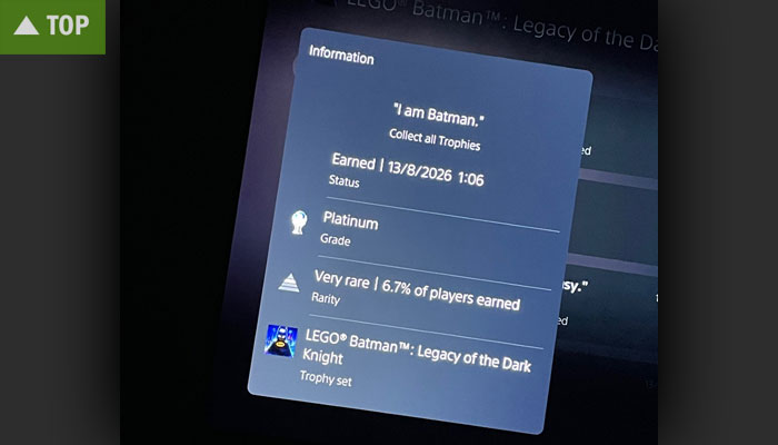 Screenshot Lego Batman Trophy