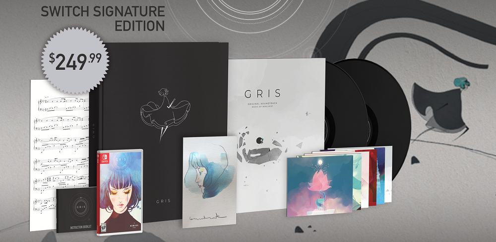 Gris Pachet Gris – physische Edition und schicke Bundles ab heute Abend ...