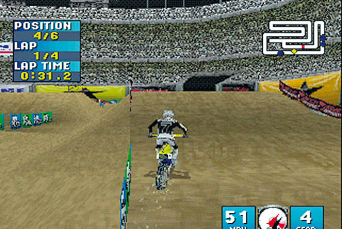 PlayStation 1 JEREMY MCGRATH SUPER CROSS 98 jeu de moto console psx ps1 ps2 pal