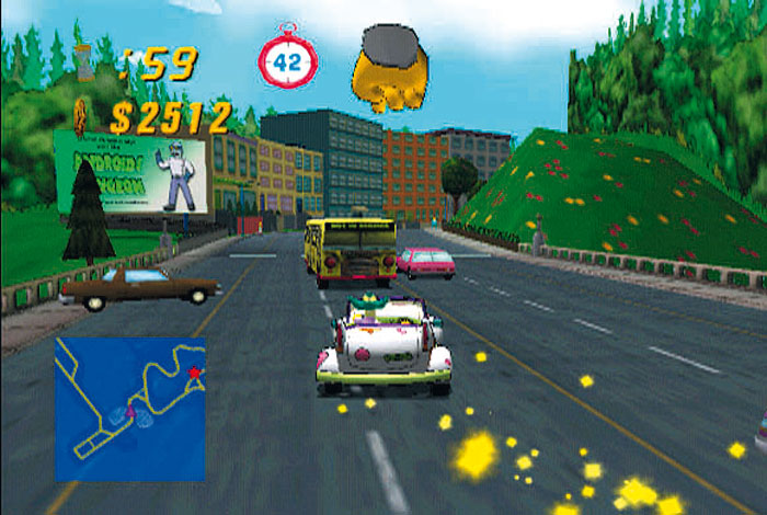 Simpsons Road Rage Rom The Simpsons: Road Rage – im Klassik-Test (PS2) | MANIAC.de