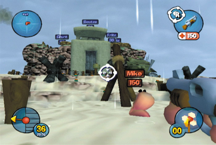 Worms 3D – im Klassik-Test (PS2 / Xbox / GC) | MANIAC.de