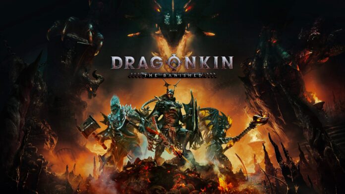 Artwork und Logo zu Dragonkind: The Banished