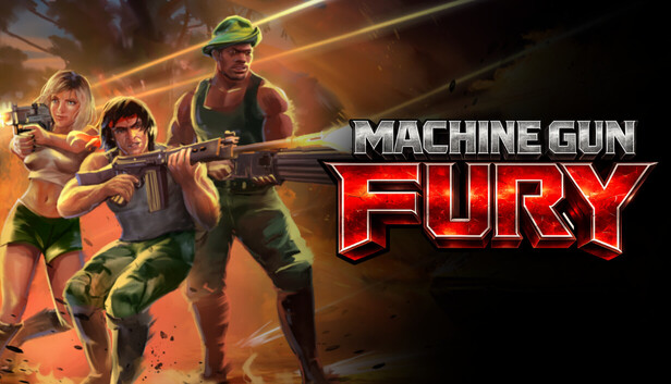 Artwork und Logo von Machine Gun Fury