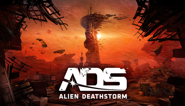 Artwork und Logo von Alien Deathstorm