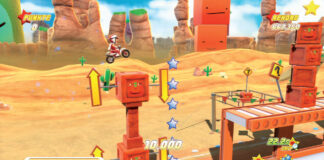 Screenshot von Joe Danger