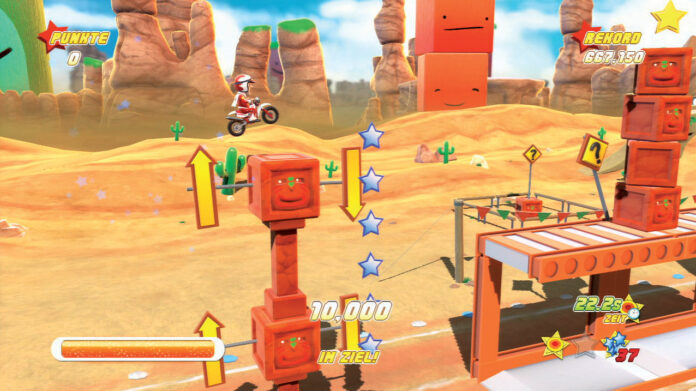 Screenshot von Joe Danger