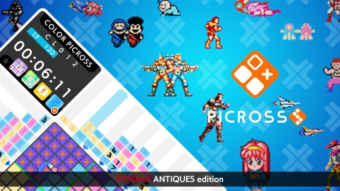 picross-s-konami-antiques-BIG Artwork und Logo zu Picross S Konami Antiques