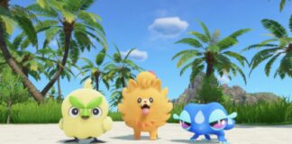 Screenshot von Pokémon Wind & Welle