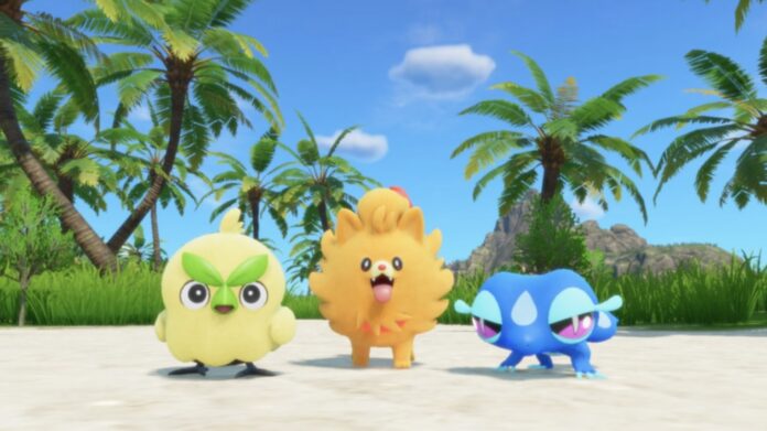 Screenshot von Pokémon Wind & Welle