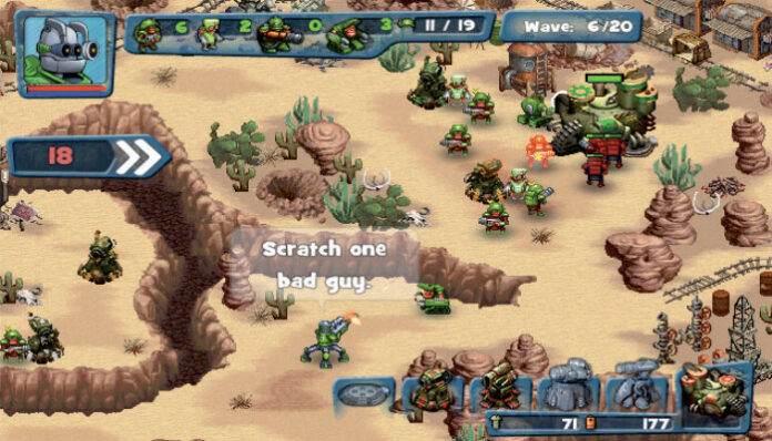 Screenshot von Robocalypse: Beaver Defense