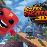 Super Meat Boy 3D – erscheint noch in diesem Monat Artwork und Logo von Super Meat Boy 3D