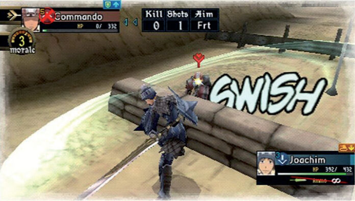Screenshot von Valkyria Chronicles II