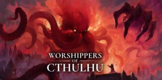 Artwork und Logo zu Worshippers of Cthulhu