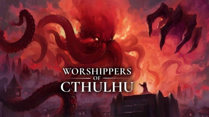 Artwork und Logo zu Worshippers of Cthulhu