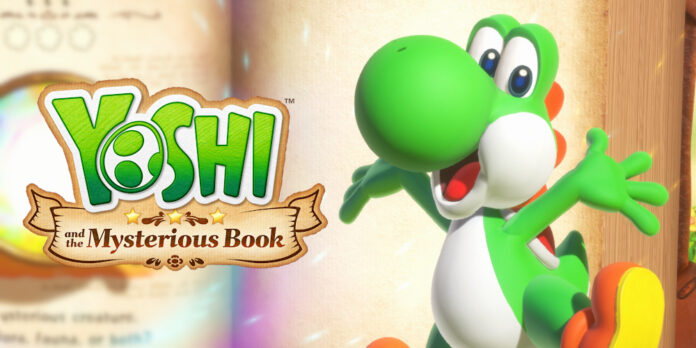 Artwork und Logo zu Yoshi and the MYsterious Book