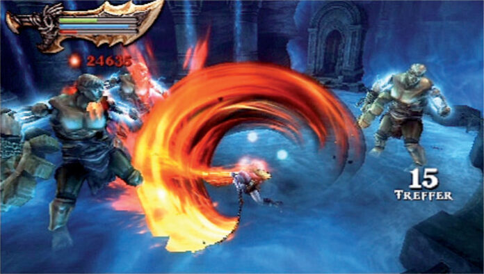 Screenshot von God of War: Ghost of Sparta