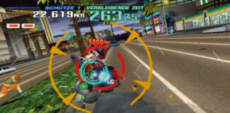 Screenshot von Gunblade NY & L.A. Machineguns Arcade Hits Pack