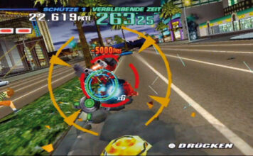 Screenshot von Gunblade NY & L.A. Machineguns Arcade Hits Pack