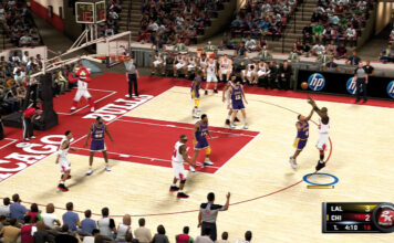 Screenshot von NBA 2K11