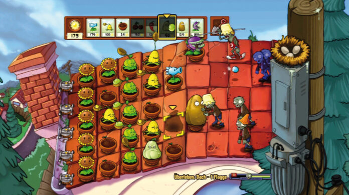 pflanzen-gegen-zombies-TEST Screenshot von Pflanzen gegen Zombies