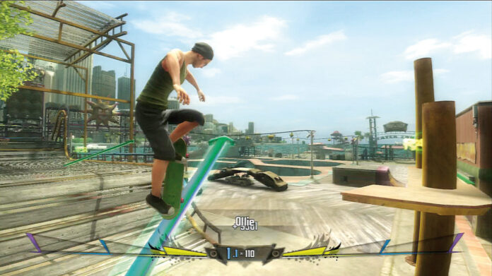 Screenshot von Shaun White Skateboarding