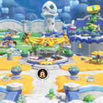 Screenshot von Super Mario Bros. Wonder + Gemeinsam im Bellabel-Park