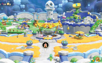 Screenshot von Super Mario Bros. Wonder + Gemeinsam im Bellabel-Park