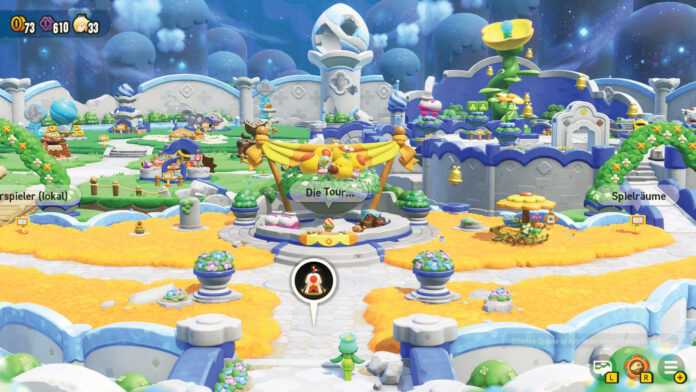 super-mario-bros-wonder-swi2-TEST Screenshot von Super Mario Bros. Wonder + Gemeinsam im Bellabel-Park