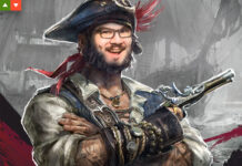 Windrose Titel-Artwork mit Redakteurs-Gesicht