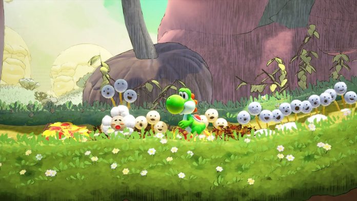 Screenshot von Yoshi and the Mysterious Book