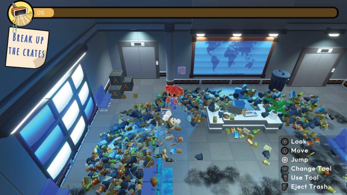 Screenshot von Cleaning Up!