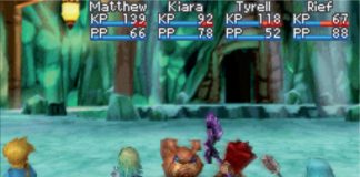 Screenshot von Golden Sun: Die dunkle Dämmerung