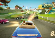 Screenshot von Kinect Joy Ride