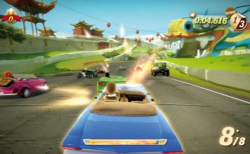 Screenshot von Kinect Joy Ride