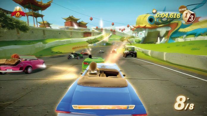 Screenshot von Kinect Joy Ride