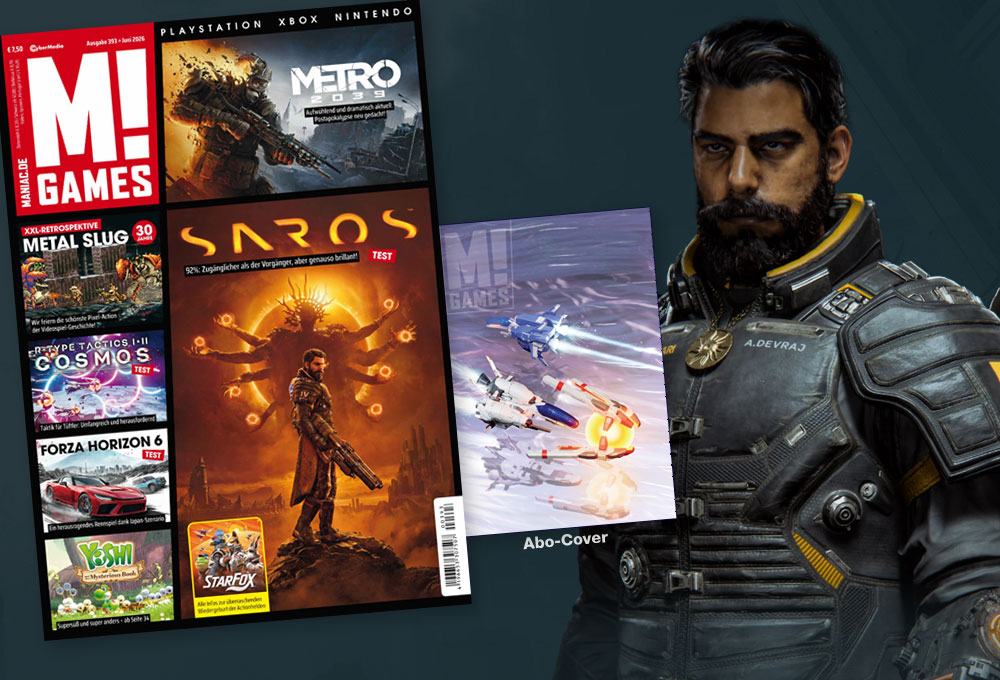 Titelbild M! Games 393 und Abo-Cover