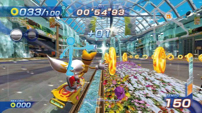 Screenshot von Sonic Free Riders
