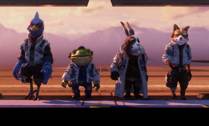Screenshot von Star Fox