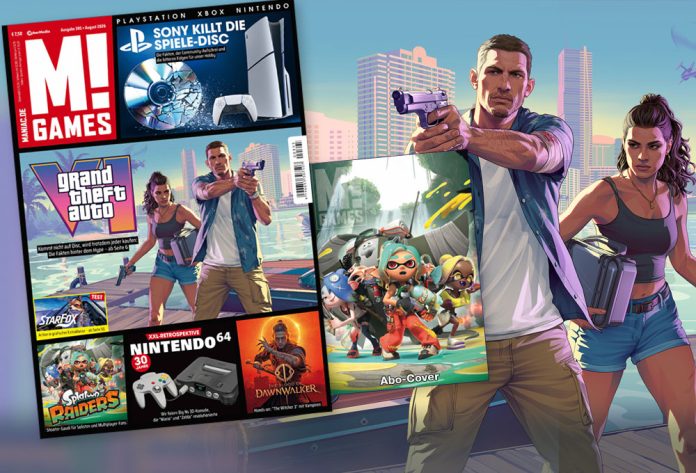 Titelbild M! Games 395 mit GTA VI Titelartwork
