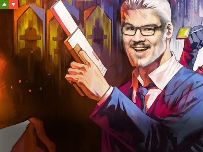 Titelbild Agent 64 mit Redakteursgesicht