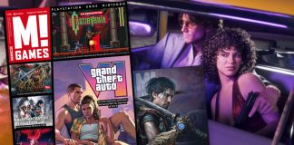 Cover M Games 397 und Abo-Cover und GTA VI Screenshot Hintergrund
