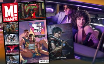 Cover M Games 397 und Abo-Cover und GTA VI Screenshot Hintergrund