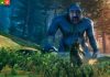 Montage mit Redakteursgesicht auf Basis Screenshot Valheim